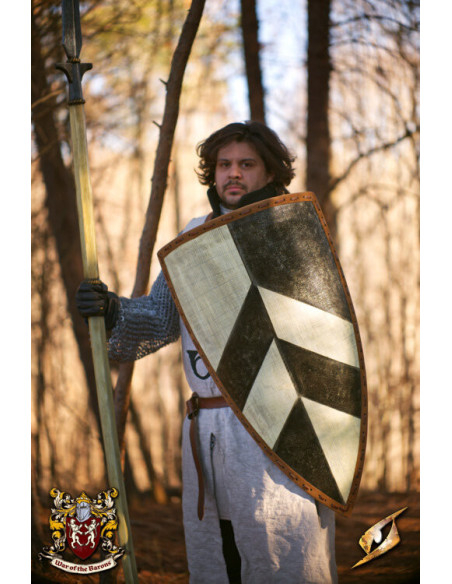 Medieval shield model Baron for LARP Medieval shield model Baron for LARP