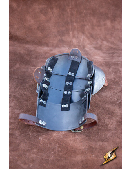 Medieval steel shoulder pads model...