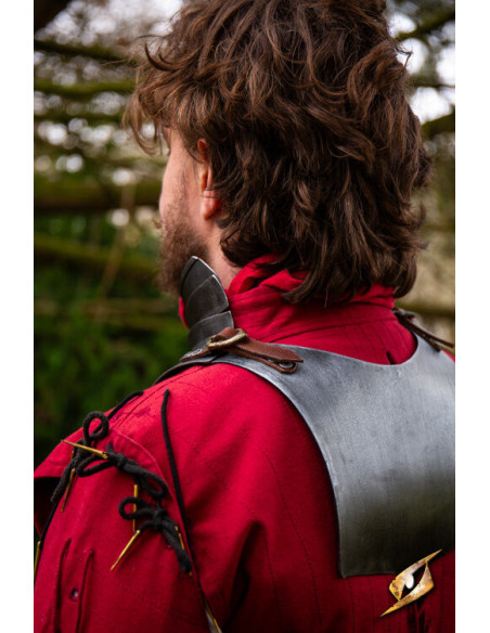 Medieval steel gorget model...