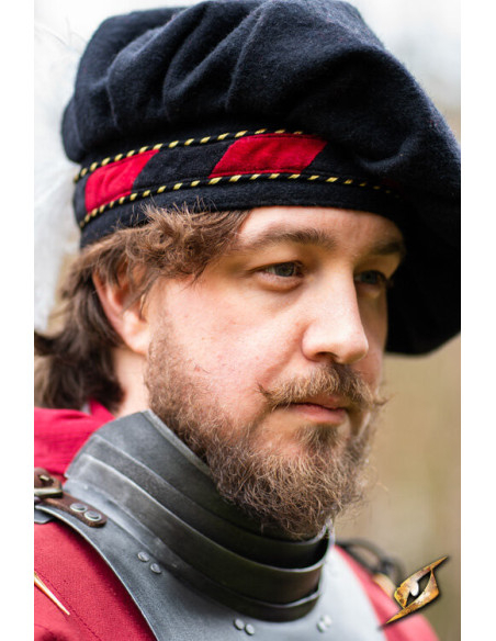 Medieval steel gorget model...