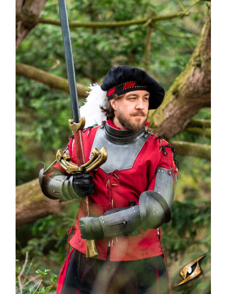 Medieval steel gorget model...