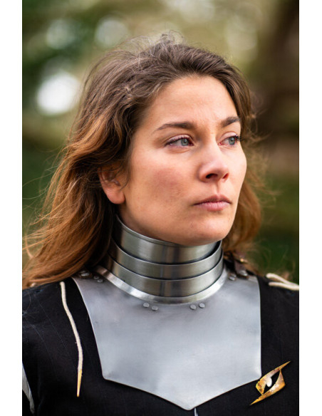 Medieval steel gorget model...