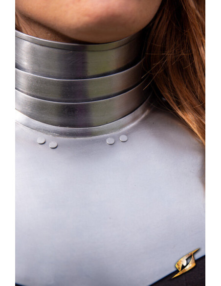 Medieval steel gorget model...