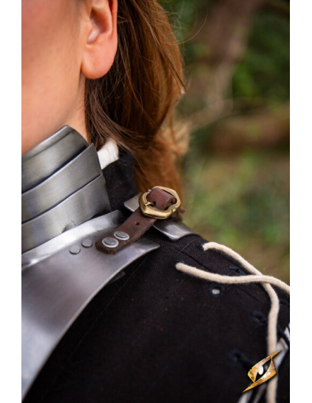 Medieval steel gorget model...