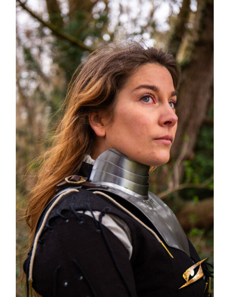 Medieval steel gorget model...