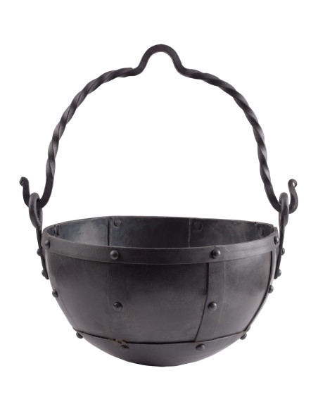 Medium steel cauldron (approx. 9 L)
