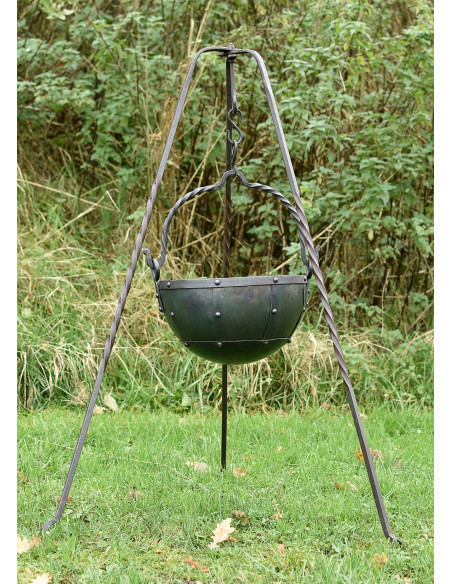 Medium steel cauldron (approx. 9 L)