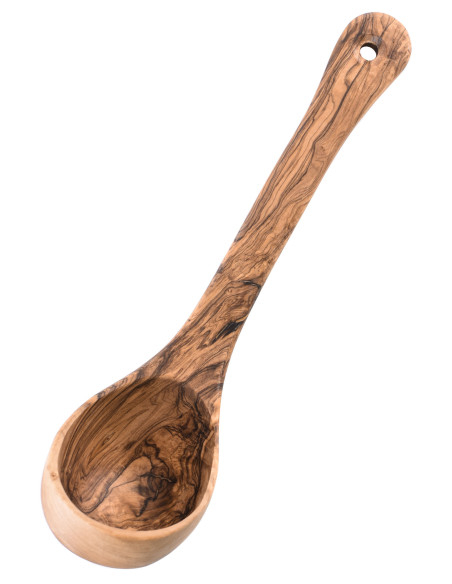 Olive wood ladle, approx. 26 cm