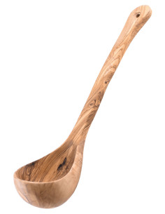 Olive wood ladle, approx. 35 cm