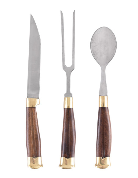 Three-piece cutlery set, includes...