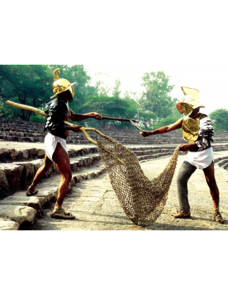 Gladiator Net made of jute thread, Rete