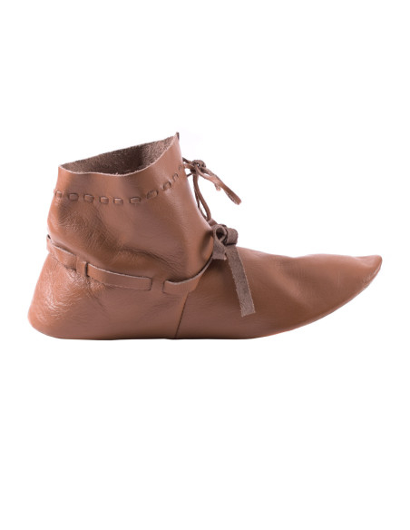 Medieval mid-calf boots, stitched... Medieval mid-calf boots, stitched...