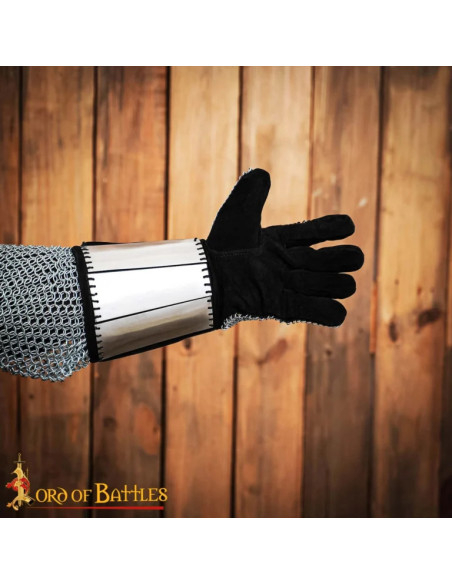 Chainmail gloves from the Late Middle...