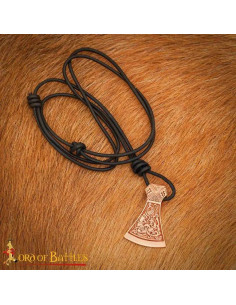 Celtic-Viking axe pendant, bronze finish 2