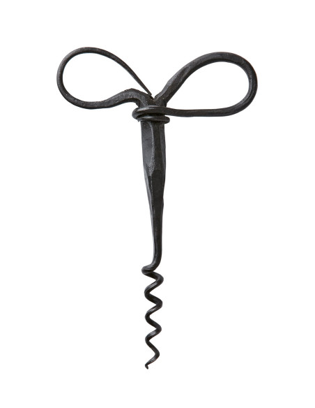 Medieval Iron Corkscrew