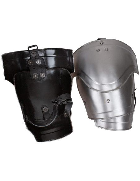 Medieval steel shoulder pads model...