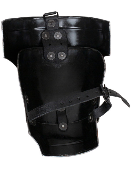 Medieval shoulder pads in steel model...