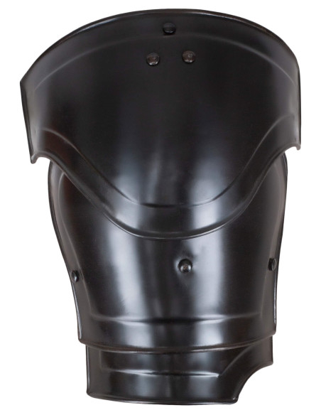 Medieval shoulder pads in steel model...