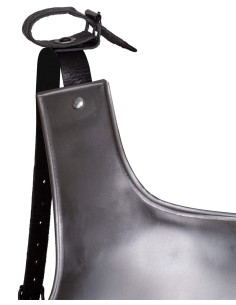 Medieval steel cuirass model Nova, polished finish 2