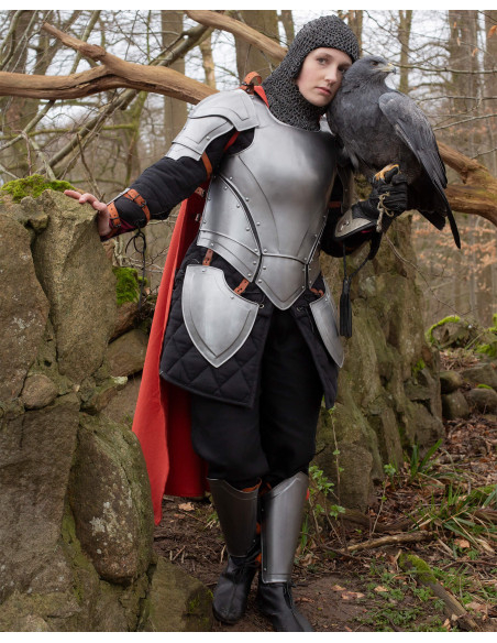 Medieval steel cuirass model Nova,...