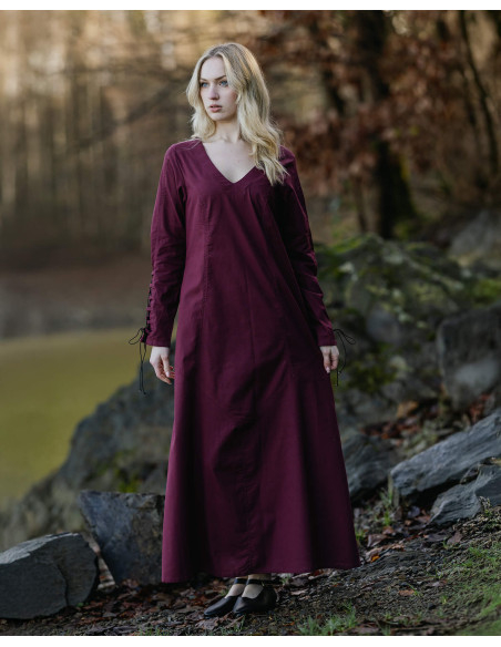 Long medieval cotton tunic model... Long medieval cotton tunic model...