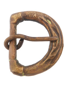 Norman belt buckle, brass 2