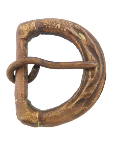 Norman belt buckle, brass