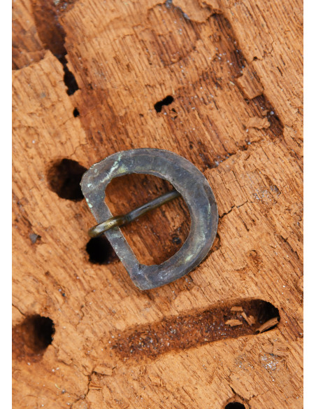 Norman belt buckle, brass