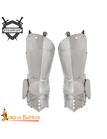 Steel Gothic Knight Leg Armor from...