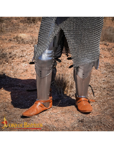 Steel Gothic Knight Leg Armor from...