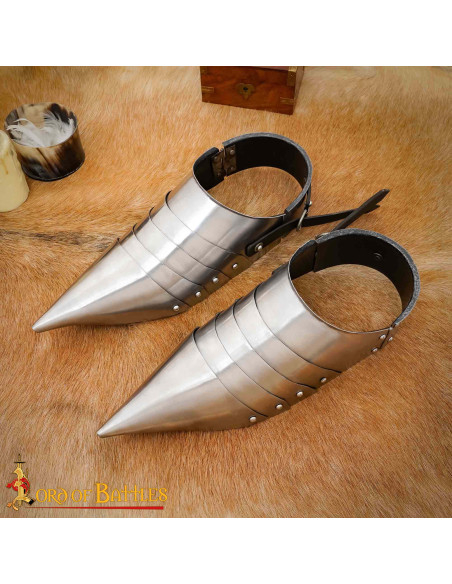 Medieval Sabatons in Steel from the...