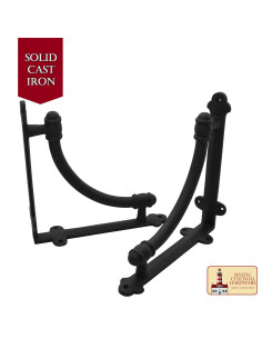 Medieval wrought iron brackets for shelves 2