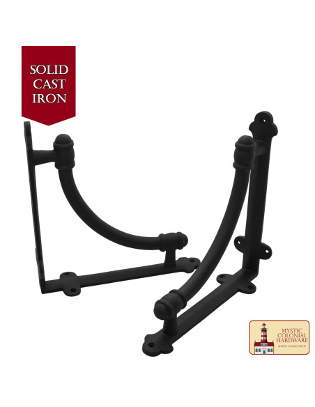 Medieval wrought iron brackets for...