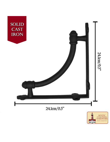 Medieval wrought iron brackets for...