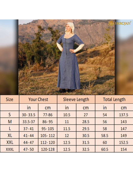 Medieval Peasant Dress from the...