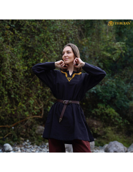 Medieval cotton tunic with...