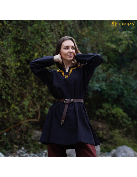 Medieval cotton tunic with...