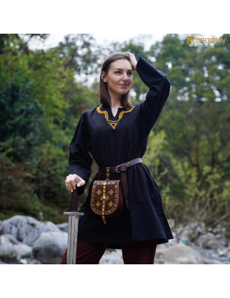 Medieval cotton tunic with...