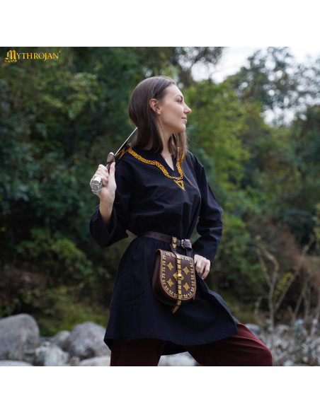 Medieval cotton tunic with...