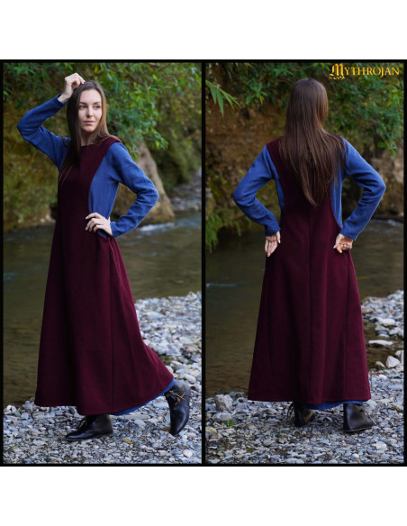 Medieval wool surcoat, 14th-15th...