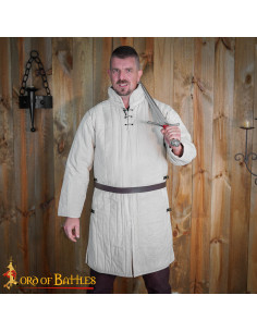 Medieval padded gambeson type 3 with side buckles,... 2