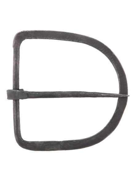 Hand-forged steel buckle, 47 mm wide...