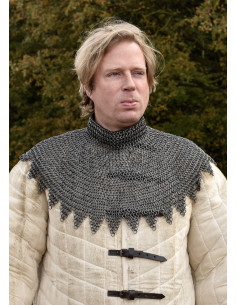 Bishop's cloak chainmail, with straps and buckle