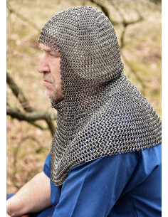 Mesh gauntlet with 8 mm diameter rings. 2