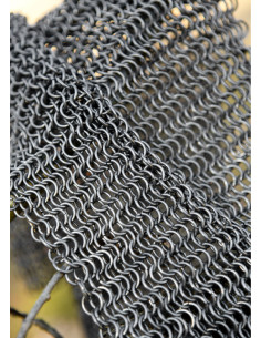 Chainmail leggings, natural finish 2