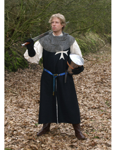 Hospital Tabard in wool, length 131 cm.