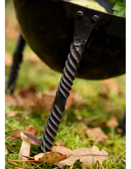 Medieval Tripod Pan Hand-forged