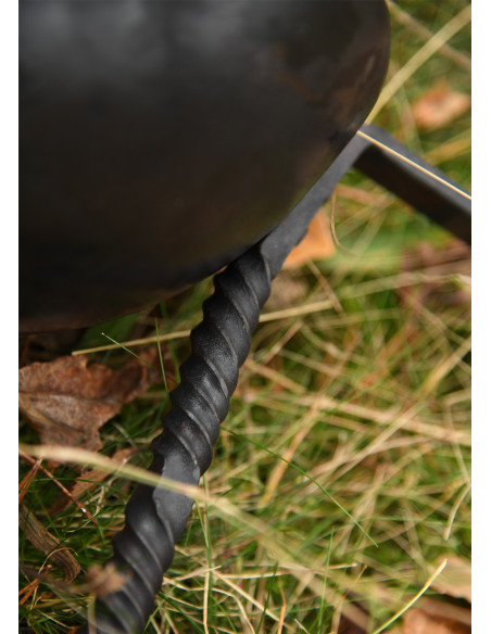 Medieval Tripod Pan Hand-forged
