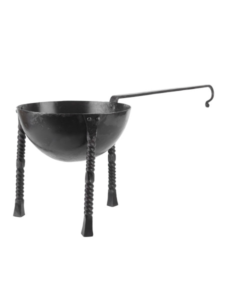 Medieval Tripod Pan Hand-forged