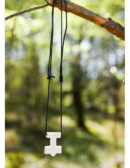 Thor's Hammer Pendant in Bone